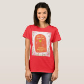 T-shirt Affirmation en floraison (Devant entier)
