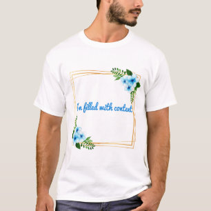 T-shirt Affirmations de vibrations positives du matin
