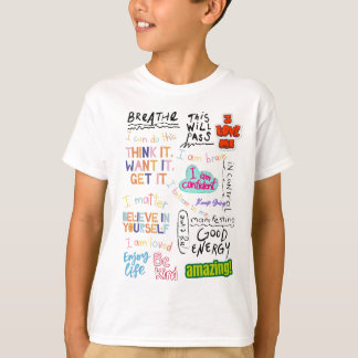 T-shirt Affirmations en santé mentale