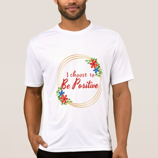 T-shirt affirmations positives citations pour acceptation (Devant)
