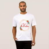 T-shirt affirmations positives citations pour acceptation (Devant entier)