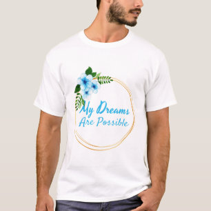 T-shirt affirmations positives pour l'acceptation de la vi