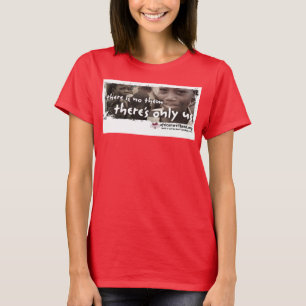 T-shirt affligé de dames de l'anniversaire 2014 d