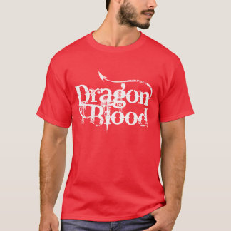 T-shirt affligé de sang de dragon