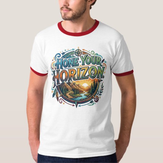 T-shirt Affûter Votre Horizon (Devant)