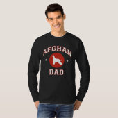 T-shirt Afghan Hound Dad (Devant entier)