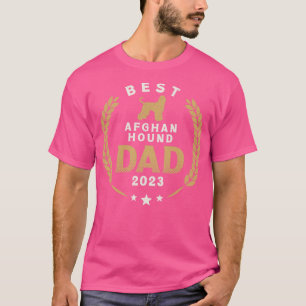T-shirt Afghan Hound Dad 1