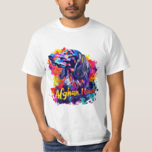 T-shirt Afghan Hound Dog