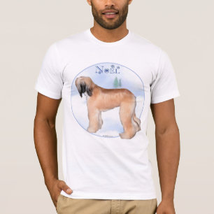 T-shirt Afghan Hound Noel