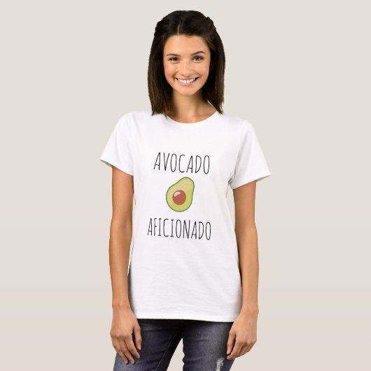 T-shirt Aficionado d'avocat (Devant entier)