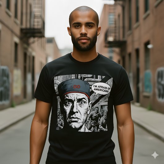 T-shirt Afraid of the Noise – Comic Tee