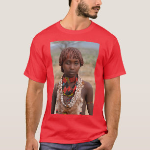 T-shirt Africa Ethiopia Omo River Valley Hamer Tribe 2