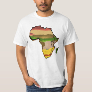 T-shirt Africa map