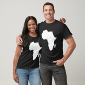 T-shirt Africa map (Unisexe)