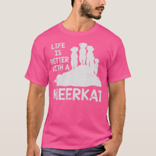 T-shirt Africa Safari Zoo Animal Meerkat