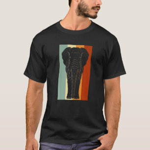 T-shirt Africa Savanna Safari Zoo Animaux Enfants Retro El