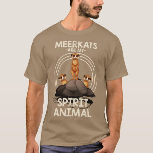 T-shirt Africa Spirit Animal Meerkat
