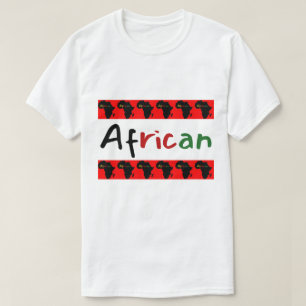 T-shirt Africain tendance lumineux