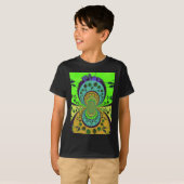 T-shirt Africain traditionnel Hakuna Matata Couleurs.png (Devant entier)