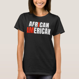 T-shirt Africains American Pride & Culture of Africa