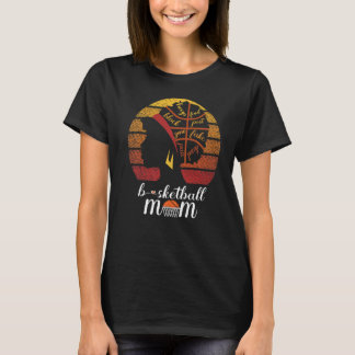 T-shirt African American Basketball Maman Vie Basketball T