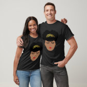 T-shirt African American Divine Queen With Afro Puff (Unisexe)