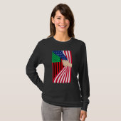 T-shirt African American Flag Pan African Black Liberation (Devant entier)