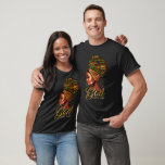 T-shirt African American Girl God Dit Que Je Suis Black Pr<br><div class="desc">African American Girl God Dit Que Je Suis Black Pride</div>