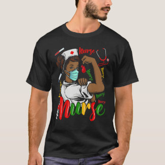 T-shirt African American Nurse Black History Month Pride B