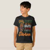 T-shirt African American Pride Mois de l'histoire des Noir (Devant entier)