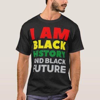 T-shirt African American Rights Mois 1619 Je suis Noir Bon