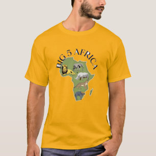 T-shirt "African Big Five Majesty"