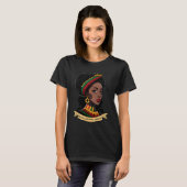 T-shirt African Continent Black History 1 (Devant entier)