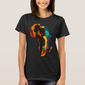 T-shirt African Continent Black History 4 (Devant)