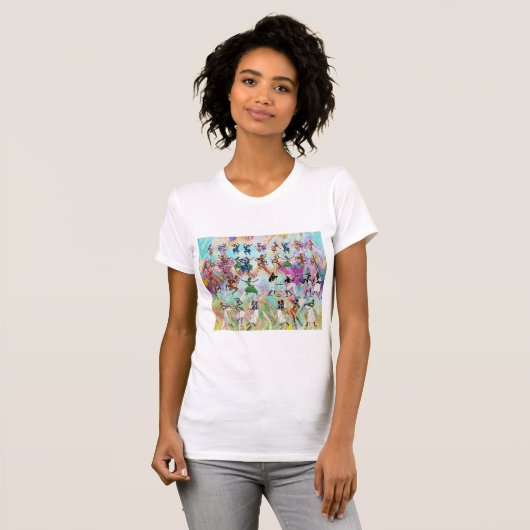 T-shirt African Feast: Rhythms of Unity (Devant entier)