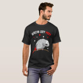 T-shirt African Grey Parrot Maman Aime Drôle Femmes (Devant entier)
