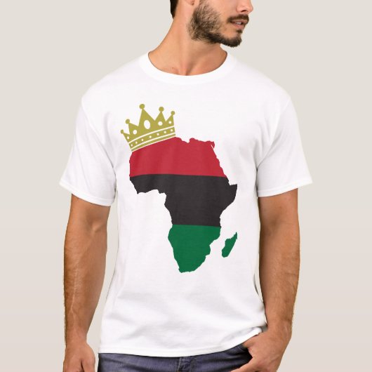 T-shirt African King Queen (Devant)