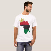 T-shirt African King Queen (Devant entier)