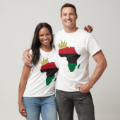 T-shirt African King Queen (Unisexe)