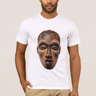 T-SHIRT AFRICAN MASK 