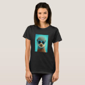 T-shirt African Otter Pride Pop Black Afro Otter  2 (Devant entier)