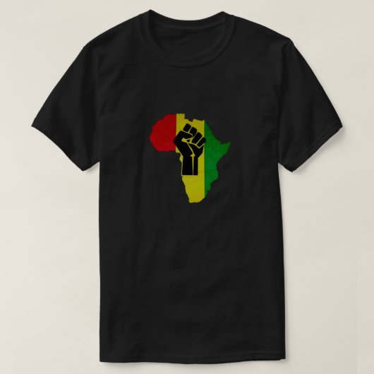 T-Shirt African Pride (Design devant)