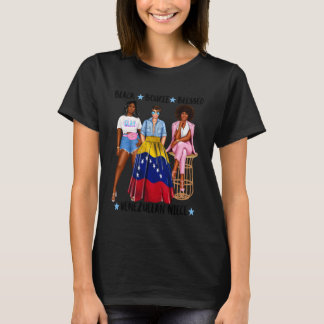 T-shirt African Venezuelan Niece Womens Flag Of Venezuela