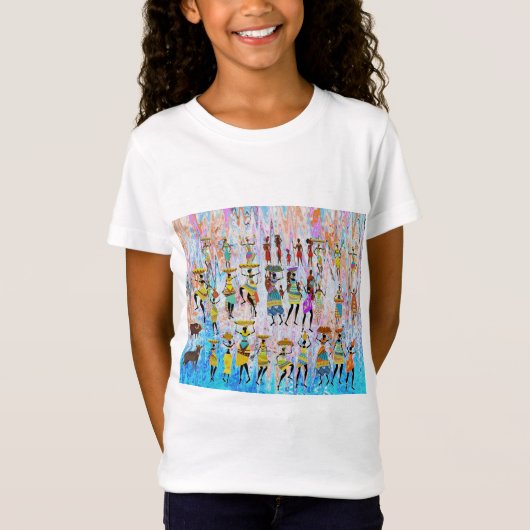 T-Shirt African Village (Devant)