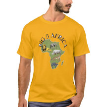 T-shirt "Afrikaanse Grote Vijf Majesteit"