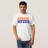 T-shirt Afrikaner/sud-africain (Devant entier)
