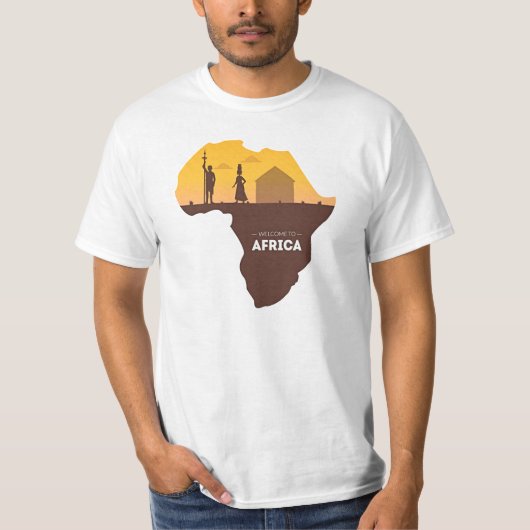 T-shirt AFRIQUE (Devant)