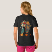 T-shirt Afrique (Dos entier)