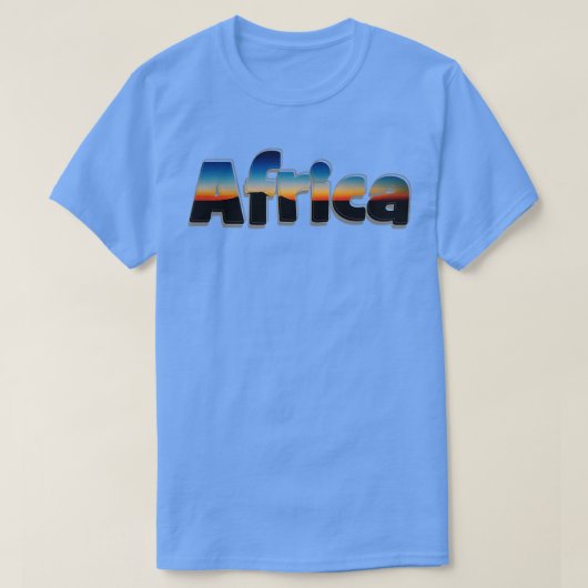 T-shirt Afrique (Design devant)
