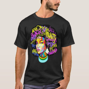 T-shirt Afrique Amérique S Femmes Histoire Noire Culture